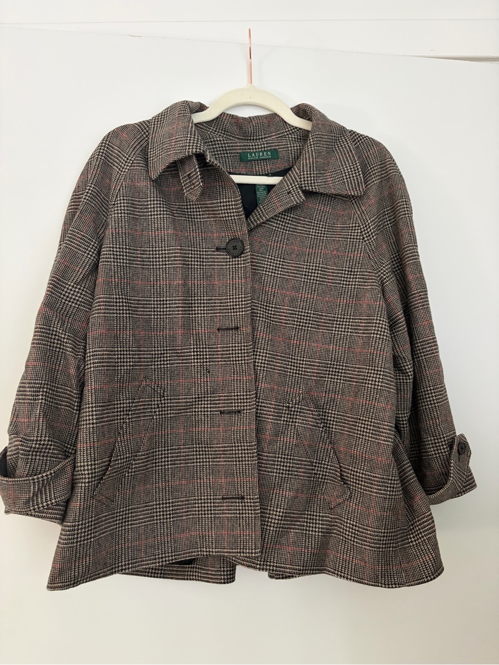 Vintage Lauren Ralph Lauren Plaid Blazer Jacket